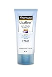 Neutrogena Ultra sheer Sunscreen, SPF 50+, Ultra light, for oily and dry skin, 88 ml