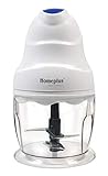 Home Plus 250 Watts Electric Vegetable Chopper With Double Blade, White