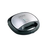 Morphy Richards SM3006 Toast, Waffle and Grill,Silver and Black