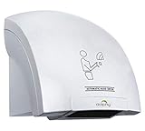 DOLPHY Plastic Automatic Hand Dryer (White, Standard)