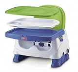 Fisher-Price Booster Seat, Blue/Green/Gray