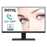 BenQ GW2780 27-inch 1080p FHD Eye-Care, IPS Monitor, Ultra-Slim Bezel, 60 Hz, Brightness Intelligence, 2Wx2 Speakers, Tilt, HDMI, VGA, Display Port, Cable Management, Flicker-Free