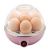 Shopo Unique Mini Electronic Egg Boiler Poacher 7 Egg Cooker(Pink)