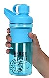 iShake Augusta Plastic Protein Shaker (Blue)