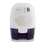 SereneLife - Portable Dehumidifier Thermo-Electric 16 Oz - for Rooms up to 1,100 Cubic Feet (PDUMID20)