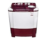 LG 7.5 kg Semi-Automatic Top Loading Washing Machine (P8541R3SA, Burgundy)