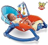 Toy Arena Baby Care Newborn-to-Toddler Portable Rocker Bouncer Chair with Calming Vibrations,-Portable,Adjustable Mode
