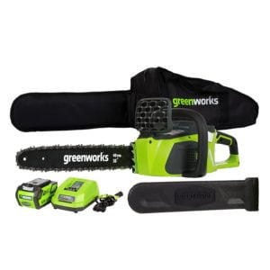 GreenWorks 20312 G-MAX 40V 16-Inch Cordless Chainsaw Review