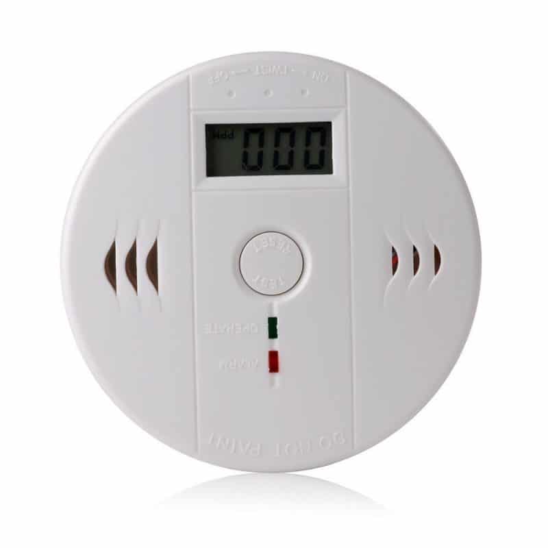 Patuoxun LCD CO Carbon Monoxide Poisoning Smoke Gas Alarm