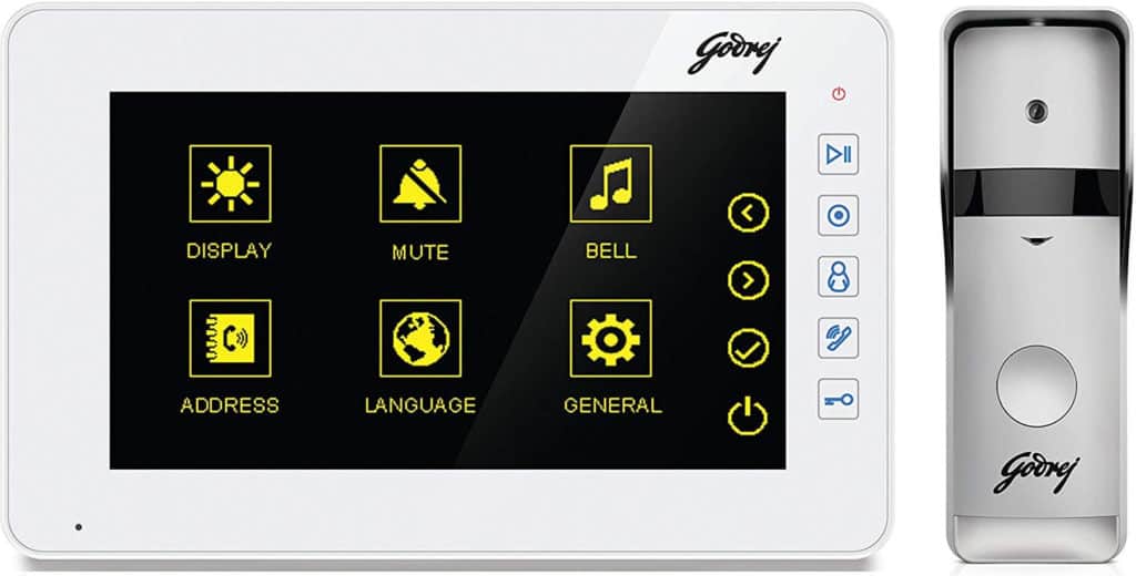 Godrej Security Solutions Solus ST 7 Lite Video Door Phone Kit