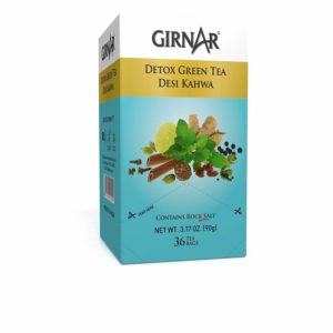 Girnar Green Tea, Desi Kahwa, 36 Tea Bags