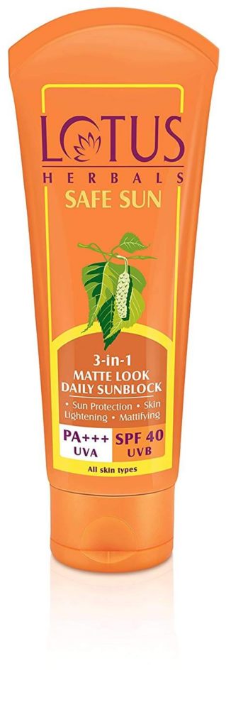 best sunscreen in india