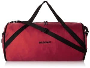 Wildcraft Nylon 46.99 centimeters Red Travell Duffle Review - Best Gym Bag in India!